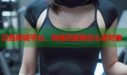 以西同城平台，快速匹配附近心动对象