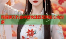 同城聊天约会神器快速匹配附近心动对象