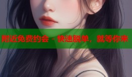 附近免费约会 - 快速脱单，就等你来