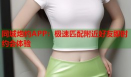 同城炮约APP：极速匹配附近好友即时约会体验