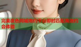 完美夜色同城炮约平台即时匹配高效约会体验