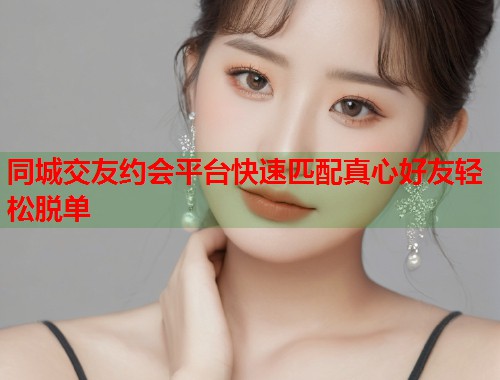 同城交友约会平台快速匹配真心好友轻松脱单