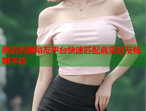 附近约聊陌友平台快速匹配真实好友畅聊不停